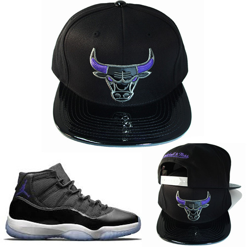 purple chicago bulls hat